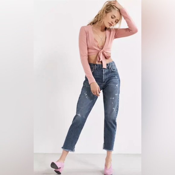 AGOLDE Riley Straight in Lowdown Sz 26 - Picture 3 of 16